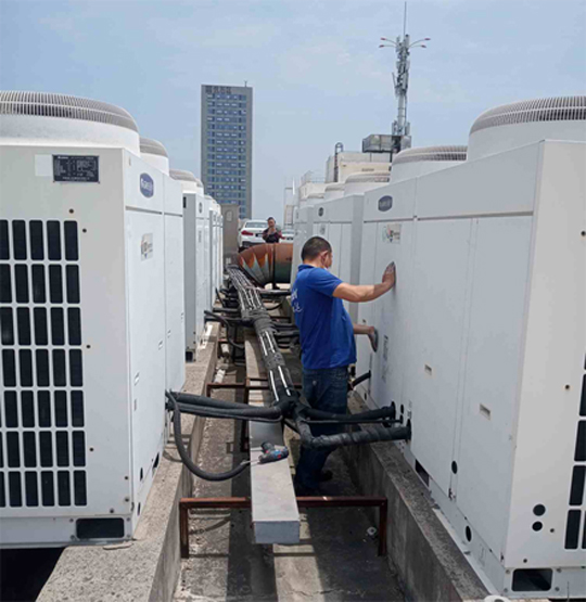 海沧中央空调制热和不制冷系统维修方法